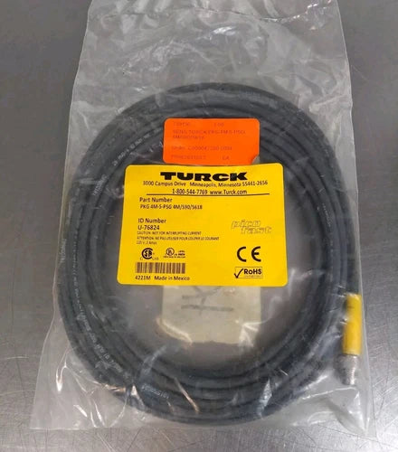 TURCK PKG4M-5-PSG4M/S90/S618 U-76824 125V 2A                             Loc5E21