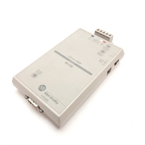 Allen Bradley 1770-KFD/A DeviceNet RS-232 Interface Module, 24VDC 1A 9-Pin D-Sub