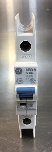 Allen Bradley  1489-M1D400  /D  1 Pole D Curve, 40A Circuit Breaker     4C