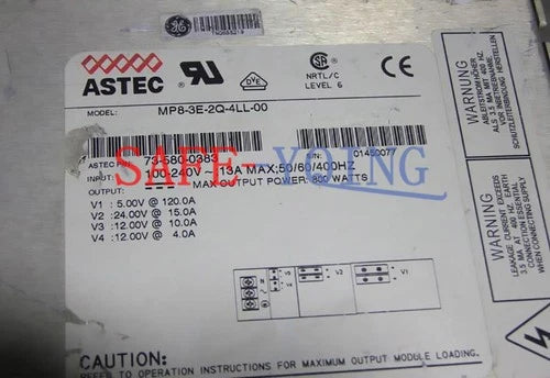 1PC USED ASTEC Power Supply MP8-3E-2Q-4LL-00 73-580-0383