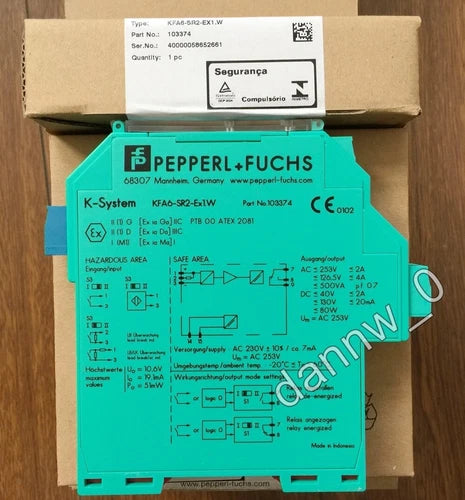 New In Box Original Pepperl+Fuchs P+F KFA6-SR2-Ex1.W