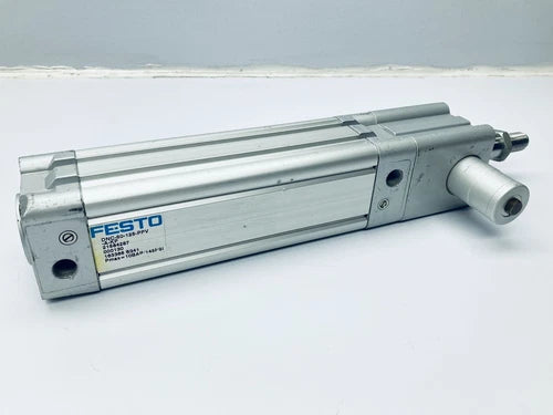UNUSED FESTO DNC-50-125-PPV-A-KP PNEUMATIC CYLINDER W/ KP-20-1400 CARTRIDGE