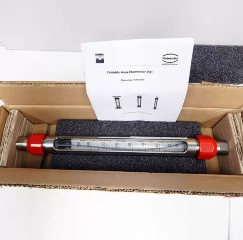 Kobold / Heinrichs Durchflussmesser Wasser 20-160 l/h 15bar 20¡ãC -unused- in OVP