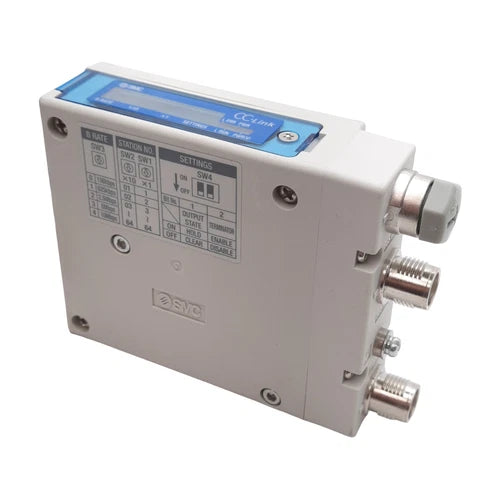 SMC EX260-SMJ3 Serial Interface Unit, CC-Link, 16-Points, PNP, M12 4-Pin, 24VDC