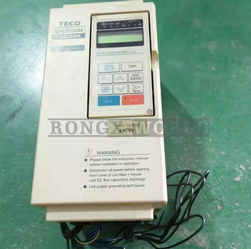 1PC TECO JNTMBGBB0005AZ-OM Inverter Used