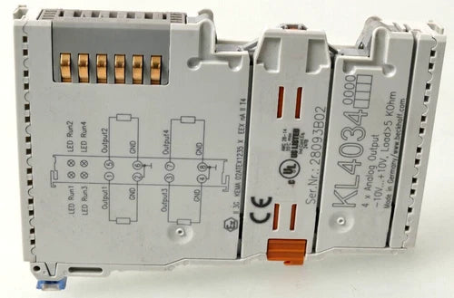 Beckhoff 4-Kanal-Analog-Ausgang | KL4034