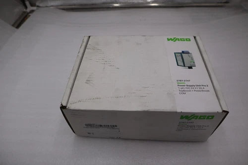 NEW IN BOX Wago 2787-2147 Power Supply Unit Pro 2 1PH/DC24V/20A STOCK H42A
Opens in a new window or tab
