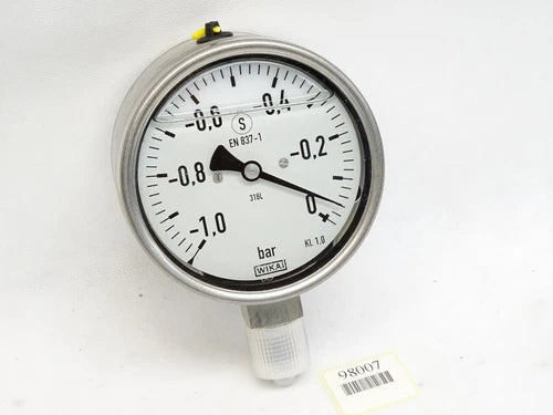 Wika -1.0...0 bar Glycerin-Manometer / Neu