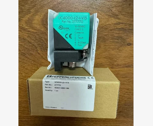 New In Box Pepperl+Fuchs P+F UC4000-L2-I-V15 Sensor