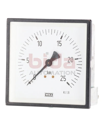 Wika KL. 1,6 0/25 bar Manometer Pressure gauge 0-25 bar