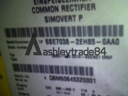 1PCS NEW siemens Main Drive 6SE7038-2EH85-0AA0 6SE7 038-2EH85-0AA0