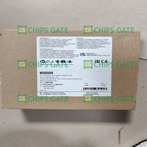 1 pe?a nova fonte de alimenta??o Siemens 3RX9501-0BA00 AS-Interface