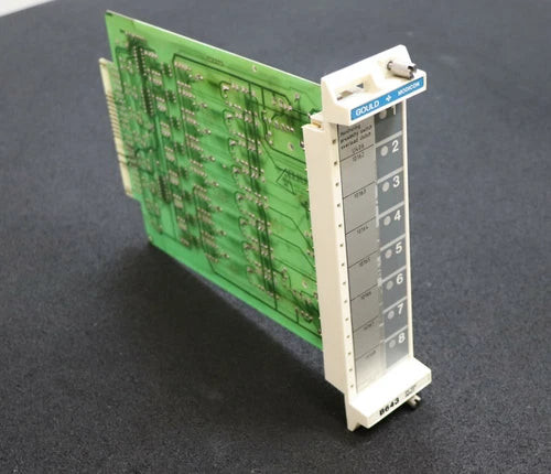 GOULD MODICON Input Module B643-000 24VDC PCB H605-000 REV B - Used