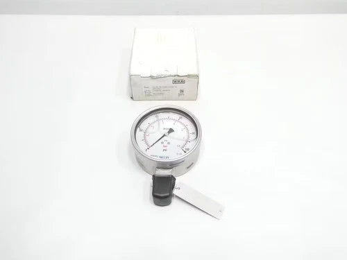 Wika 233.50.100 Pressure Gauge 1/2in Npt 0-100psi