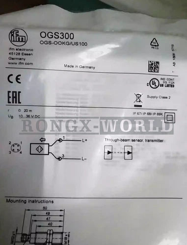 1PCS IFM OGS300 sensor New
