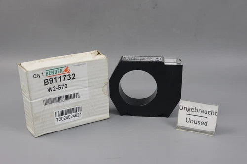 Bender W2-S70 B911732 Trasformatori Misura 720V 15 400Hz Inutilizzato IN Conf