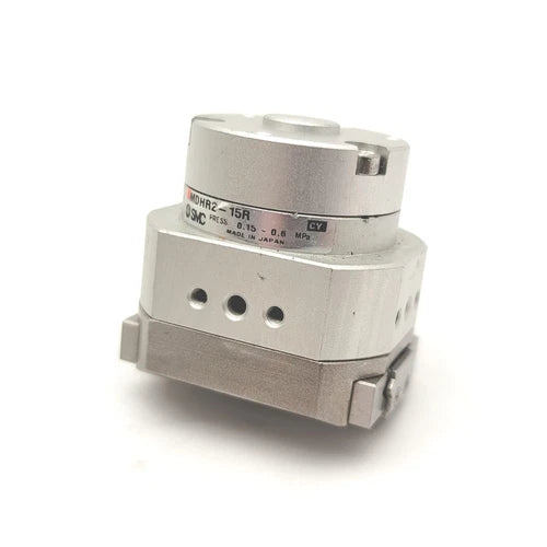 SMC MDHR2-15R Rotary Actuated Pneumatic Gripper 2-Finger Stroke: 8mm 0.15-0.6MPa