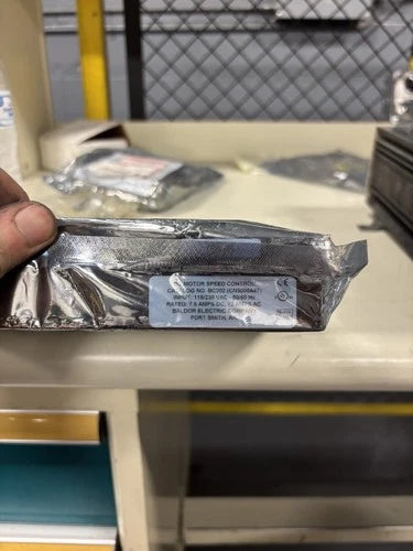 BALDOR BC202 DC MOTOR SPEED CONTOL w KB SC-8803 4-QUADRANT ACCEL/DECEL BOARD