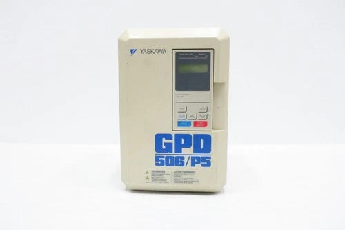 Yaskawa CIMR-P5M47P5 Gpd 506/p5 Vfd Drive 0-460v-ac 0-400hz