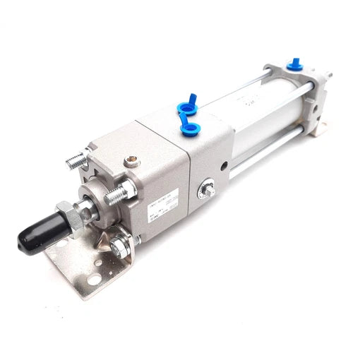 SMC CDNA2L40TN-75-D Cylinder w/ Lock, 40mm Bore, 75mm Stroke, 145psi, 1/4in NPT