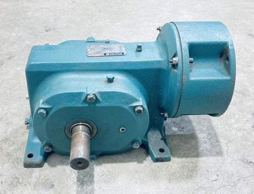 RELIANCE ELECTRIC 56CG16A GEAR REDUCER 1.54HP 1725RPM 50:1 RATIO