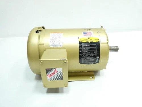 Baldor EM3555T Ac Motor 145t 3ph 2hp 3490rpm 208-230/460v-ac