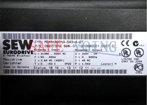 1PC SEW MDX61B0014-5A3-4-0T Inverter Tested