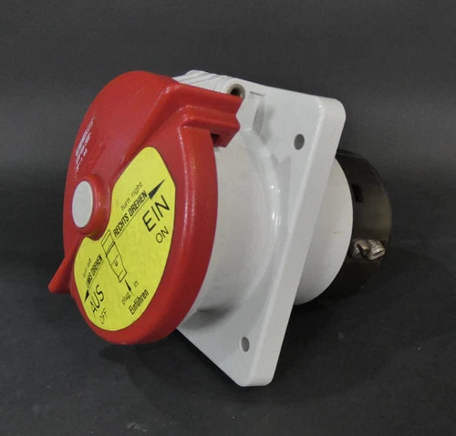 CEEform Anbausteckdose 125*-6h/380~ | 4 polig