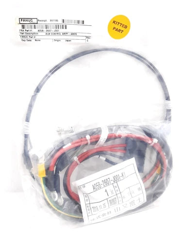 Fanuc A05B-2607-J001 Aux Axis Amp Cable Kit AMP1-AMP2 Use w/R-30iB & R-30iB Plus