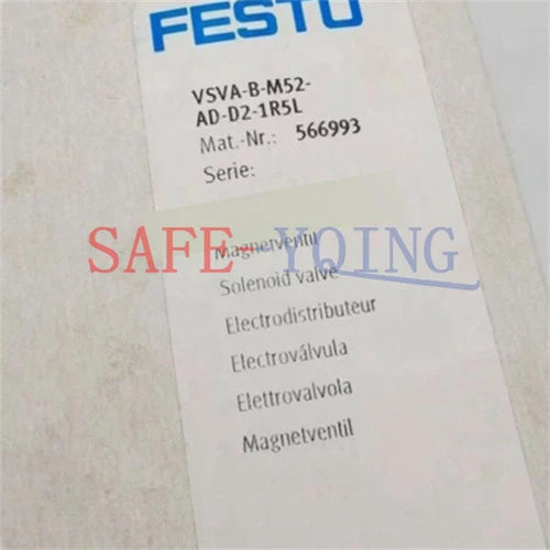 1PCS FESTO solenoid valve VSVA-B-M52-AD-D2-1R5L 566993 NEW