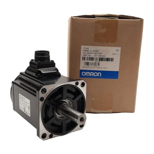 Omron R88M-1L1K030T Servo Motor, 3-Phase 200VAC 5.2A 1kW, 3000RPM, 100mm Frame