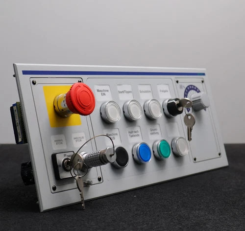 Indramat Control Panel BTA20.4-NE-DC-VD-BS with 4 Keys Used Repaired