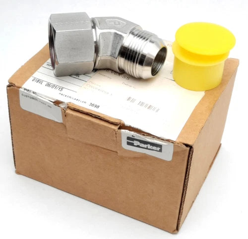 PARKER 16 V6XV-S Triple-Lok 37¡ã Flare JIC Tube Fitting and Adapter 4000PSI