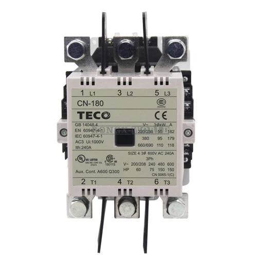 1PC TECO CN180/CN-180 380V AC contactor new