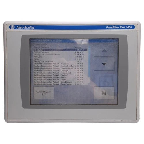 Allen Bradley 2711P-T10C4D8 PanelView Plus 1000 HMI, 10.4in, 24VDC *Scratched*