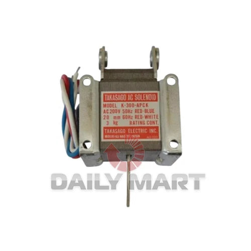 New In Box TAKASAGO K-300-APCK Solenoid Coil 200V