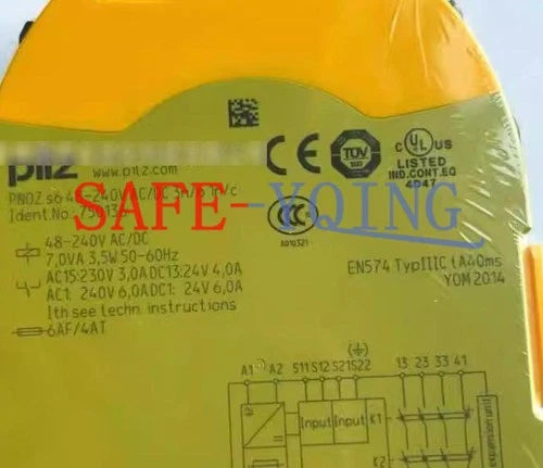 1PCS New PILZ Safety Relay 750136 PNOZ s6 48-240V AC/DC 3n/o 1n/c