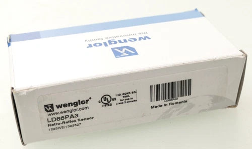 Wenglor Retro-Reflex Sensor | LD86PA3