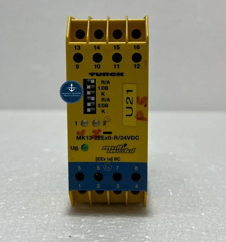 Turck MK13-22Ex0-R/24VDC Isolating Switching Amplifier 2 Channel