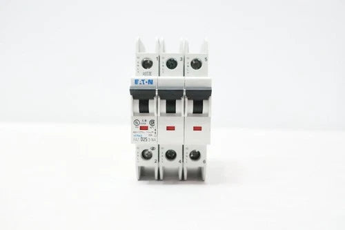 Eaton FAZ-D25/3-NA Miniature Circuit Breaker 3p 25a Amp 277/480v-ac