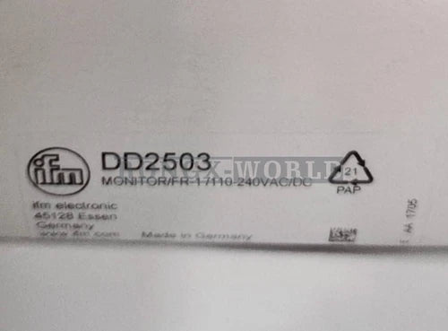 1PC IFM DD2503 Speed Monitor Sensor NEW
