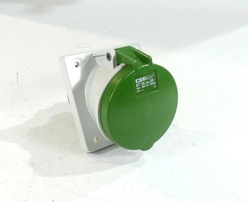 CEEform Einbausteckdose gewinkelt 63A*-2h | ¨¹ber 50~ | 5-polig