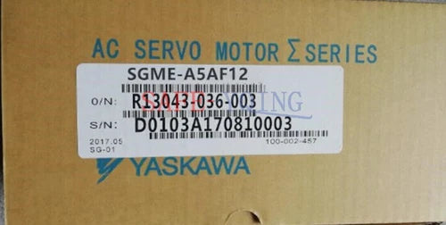 1PCS YASKAWA AC SERVO MOTOR SGME-A5AF12 New