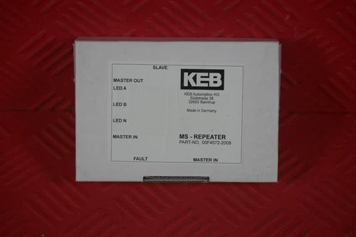 KEB Automation 00F4072-2008 MS-Repeater NEU!!!
