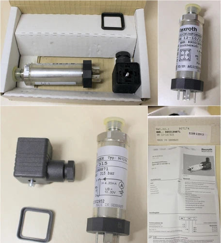 Bosch Rexroth Pressure Transducer HM 12-1X/315 Type 907174 - Pressure Range 315 Bar
