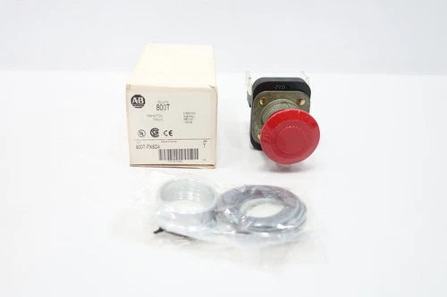 Allen Bradley 800T-FX6D4 Emergency Stop Push-pull Button 2-pos