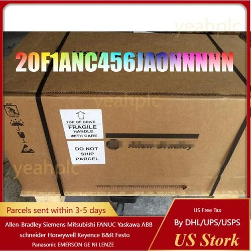 NEW Allen Bradley 753 VFD 20F1ANC456JA0NNNNN 350HP FRN: 14.004 S-212 US Free Tax