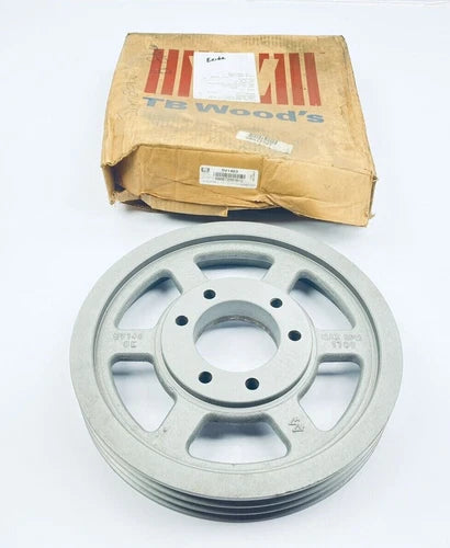 UNUSED TB WOODS 5V1403 V-BELT 3-GROOVE DETACHABLE BUSHED PULLEY