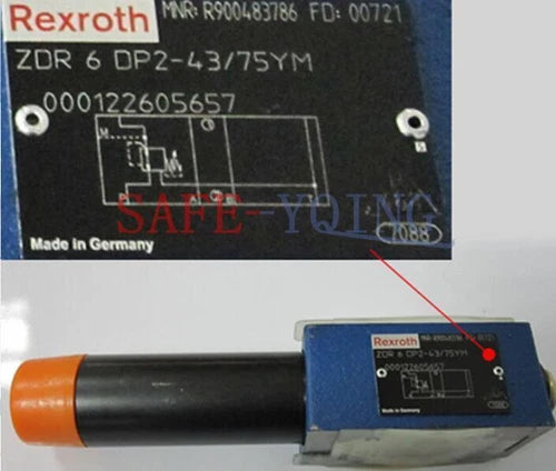 1PCS R900483786 rexroth valve ZDR6DP2-43/75YM ZDR 6 DP2-43/75YM New