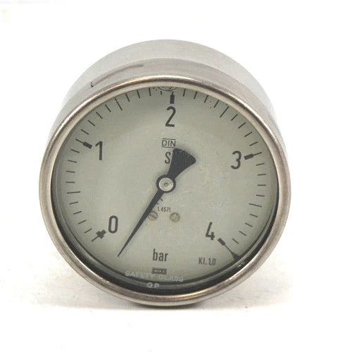 WIKA Manometer 0-4 bar ?100mm 1/2